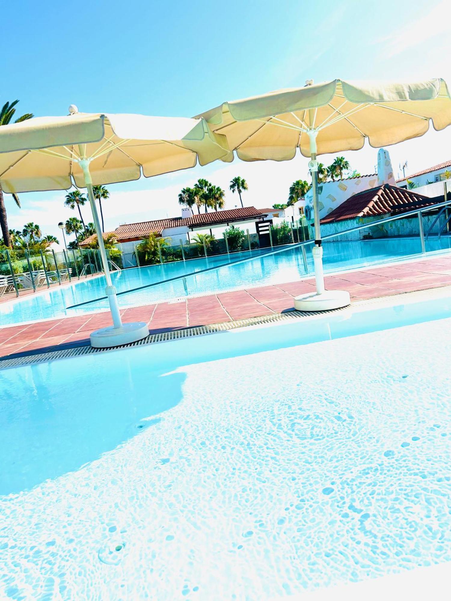 Oasis Beach Holiday Home With Jacuzzi Playa del Ingles  Dış mekan fotoğraf
